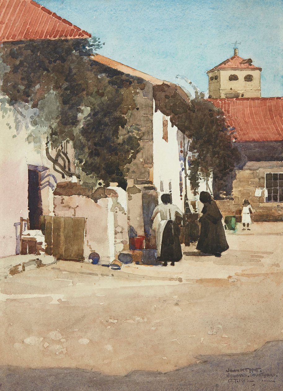 Cour de Ségovie - John Keppie