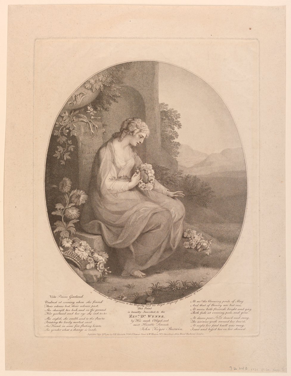 Figure en deuil - John Keyse Sherwin