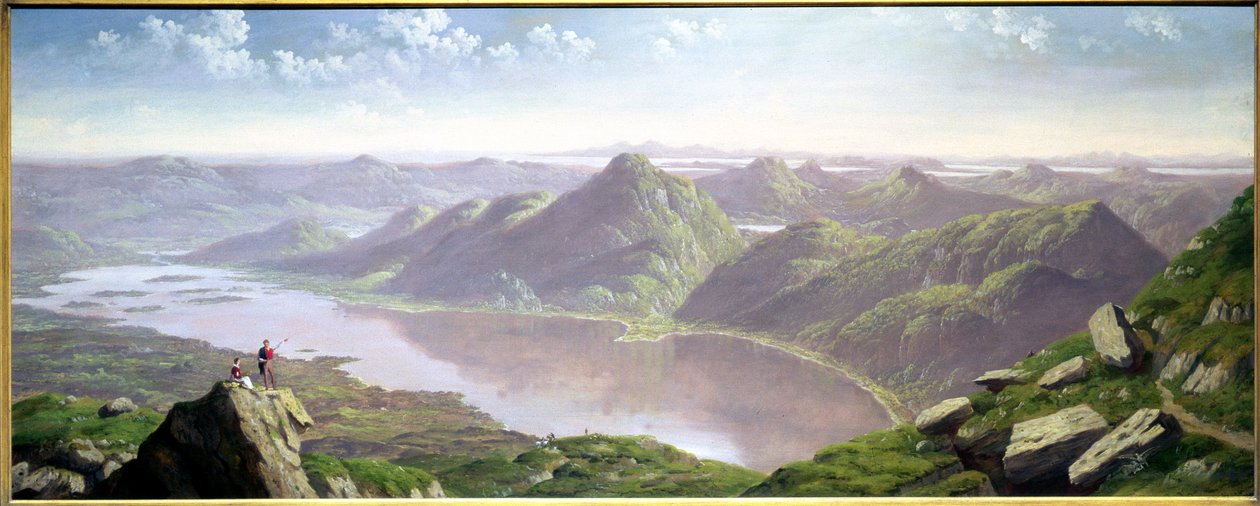 Vue sud-ouest depuis Ben Lomond - John Knox