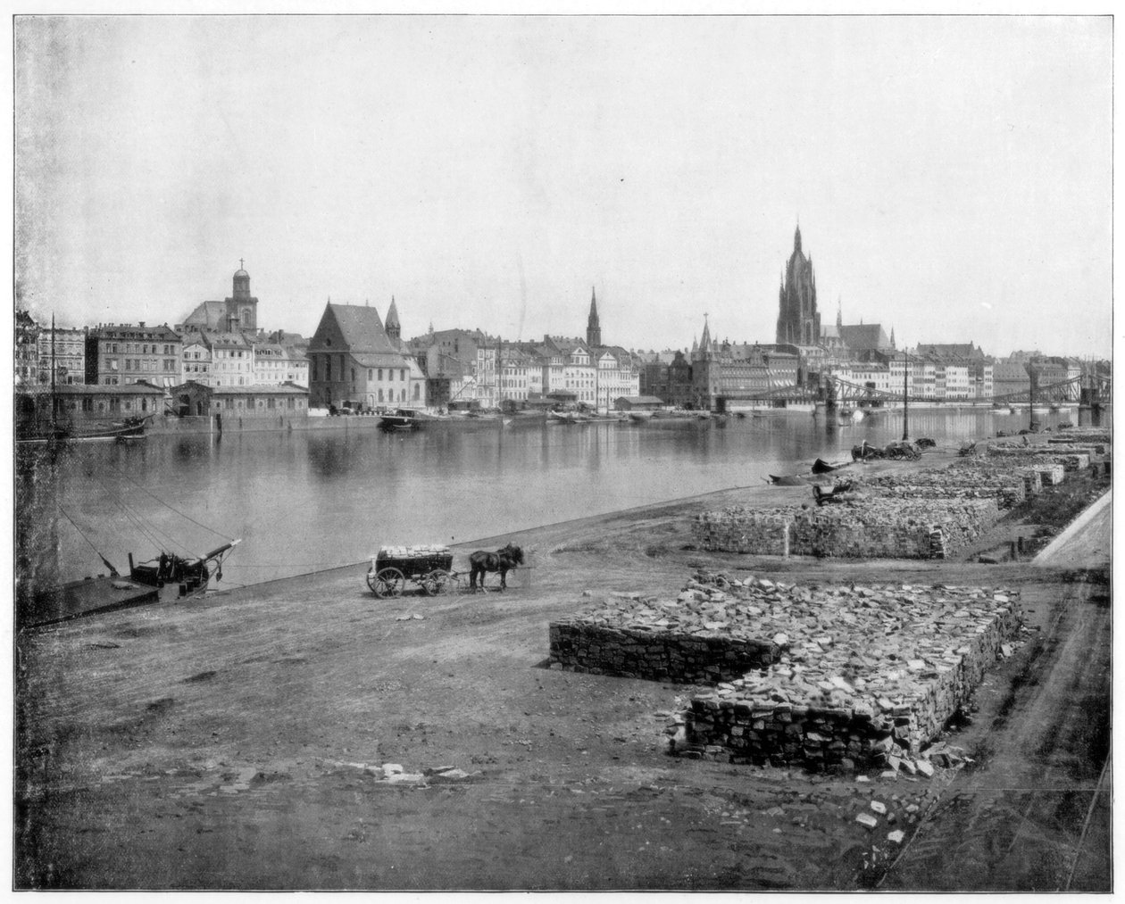 Francfort, Allemagne, fin du 19e siècle - John L. Stoddard