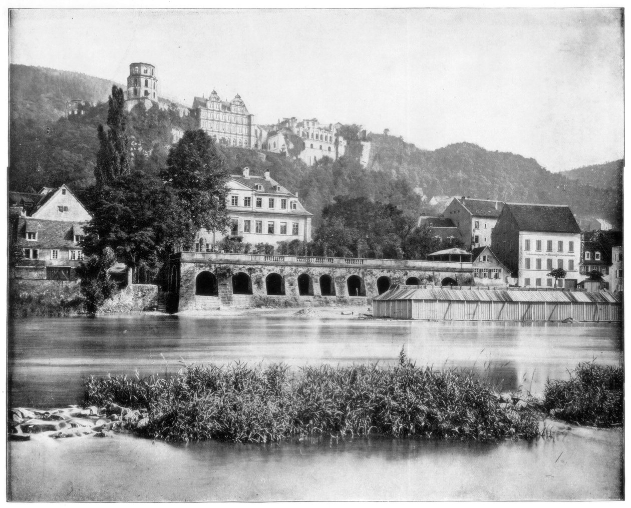 Château de Heidelberg, Allemagne, fin du 19e siècle - John L. Stoddard