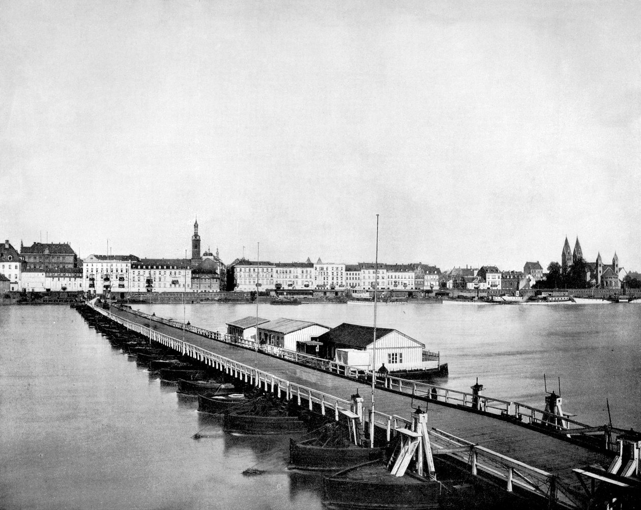 Coblence sur le Rhin, Allemagne - John L. Stoddard
