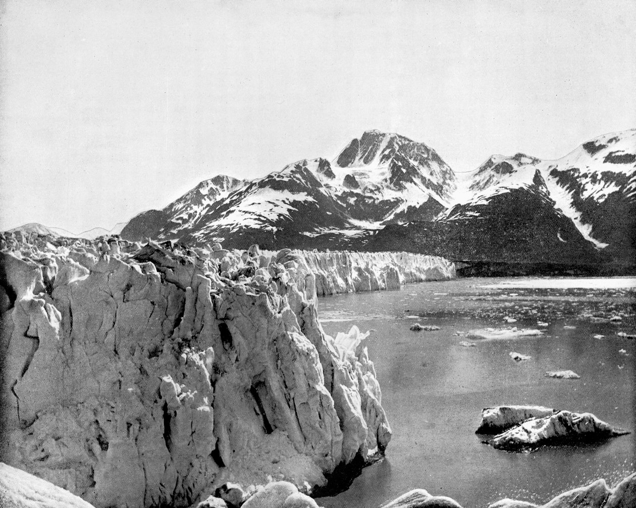 Glacier Muir, Alaska, USA, 1893 - John L. Stoddard