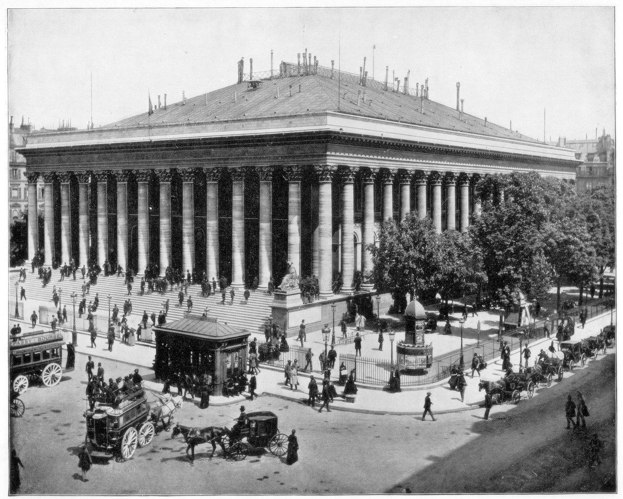 La Bourse, Paris - John L. Stoddard