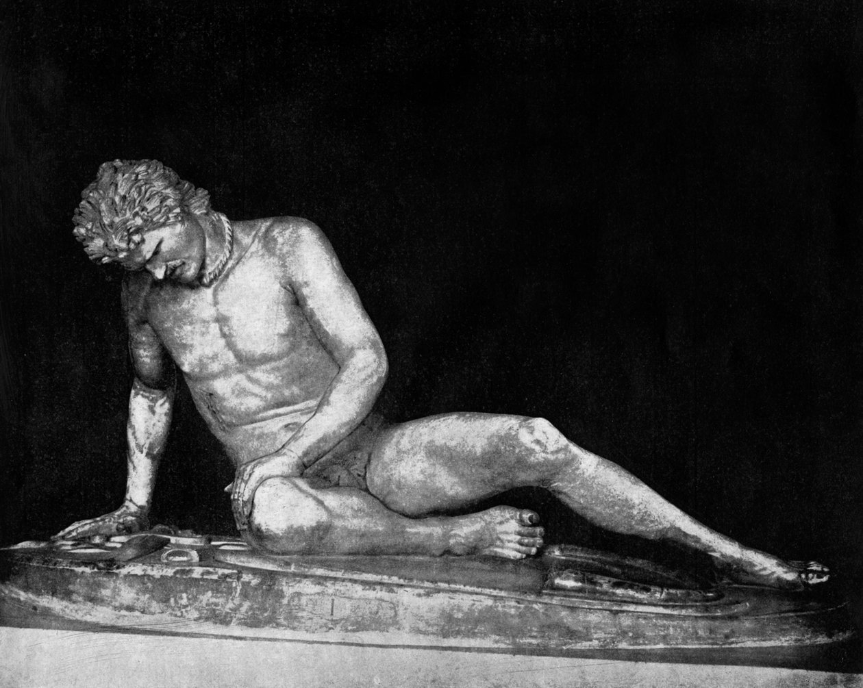 Le Gaulois mourant, Capitole, Rome, 1893 - John L. Stoddard