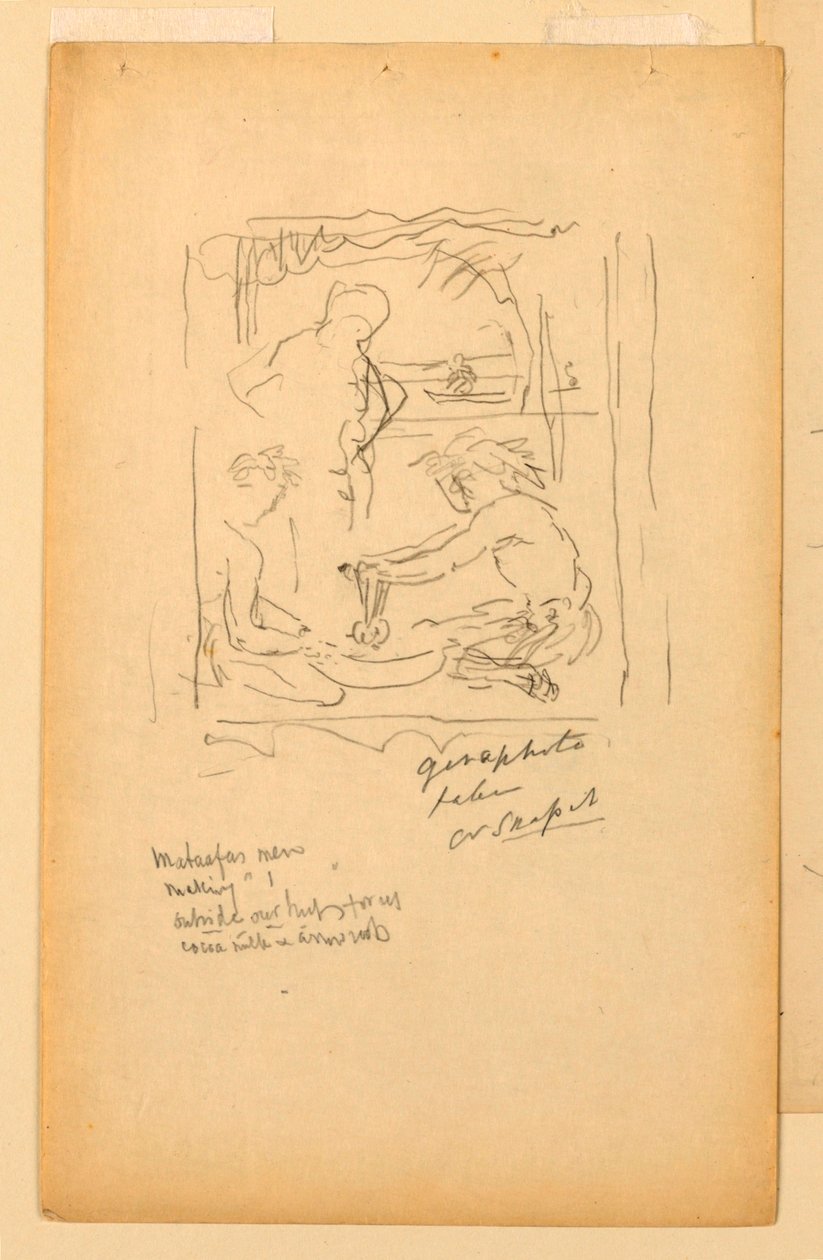 Les hommes de Mataafa fabriquant - John La Farge