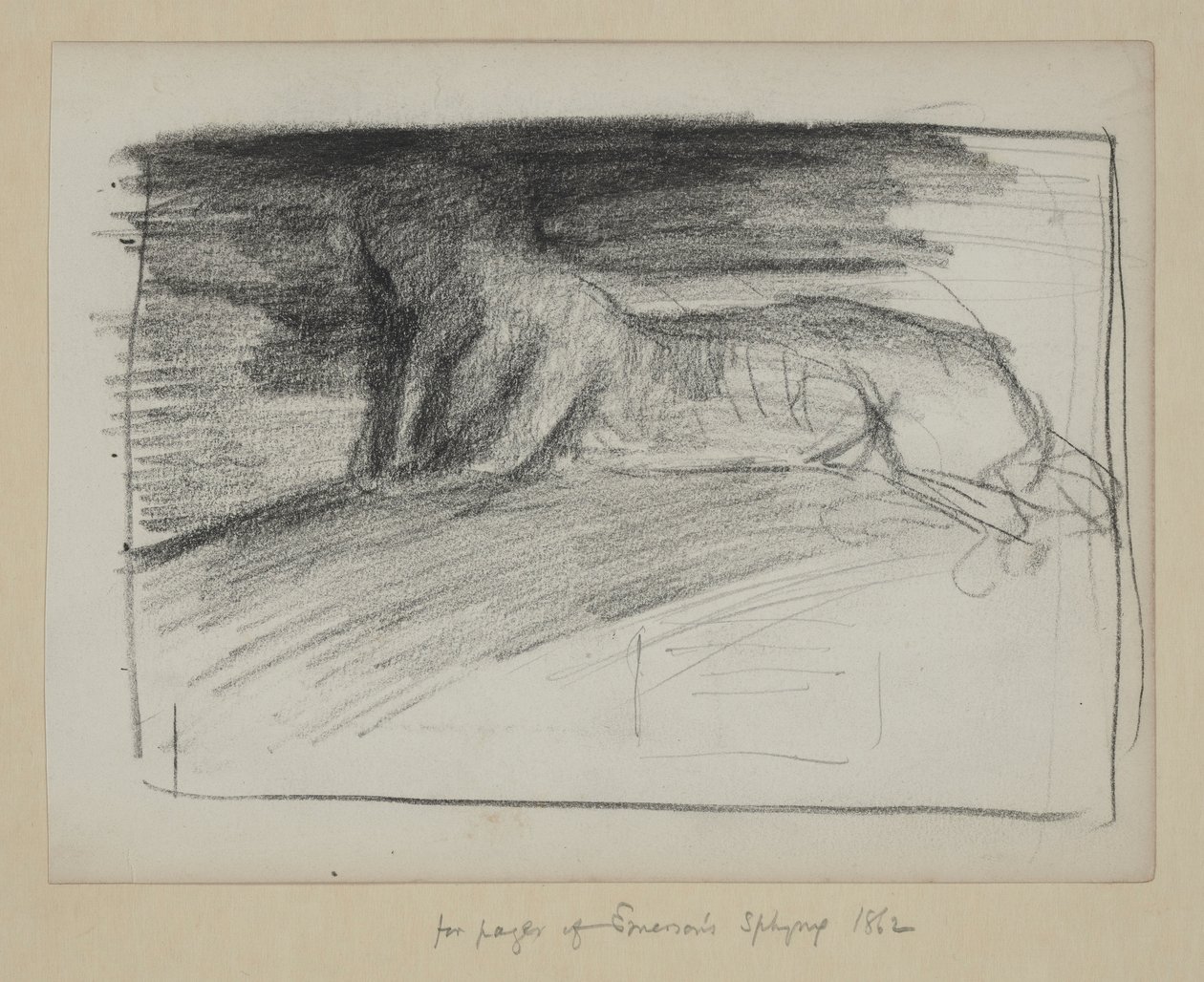 Études pour Emerson - John La Farge