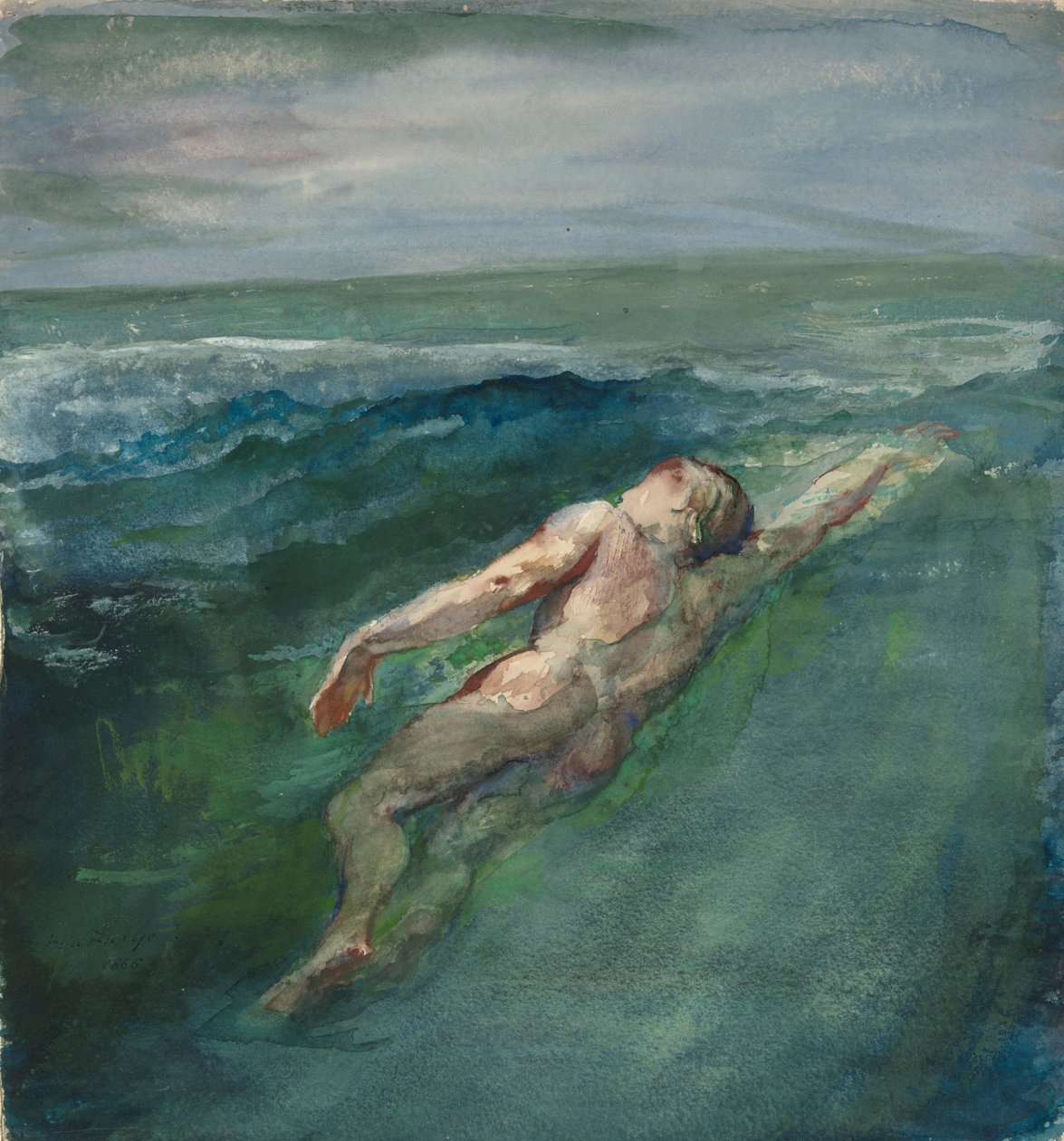Nageur - John La Farge