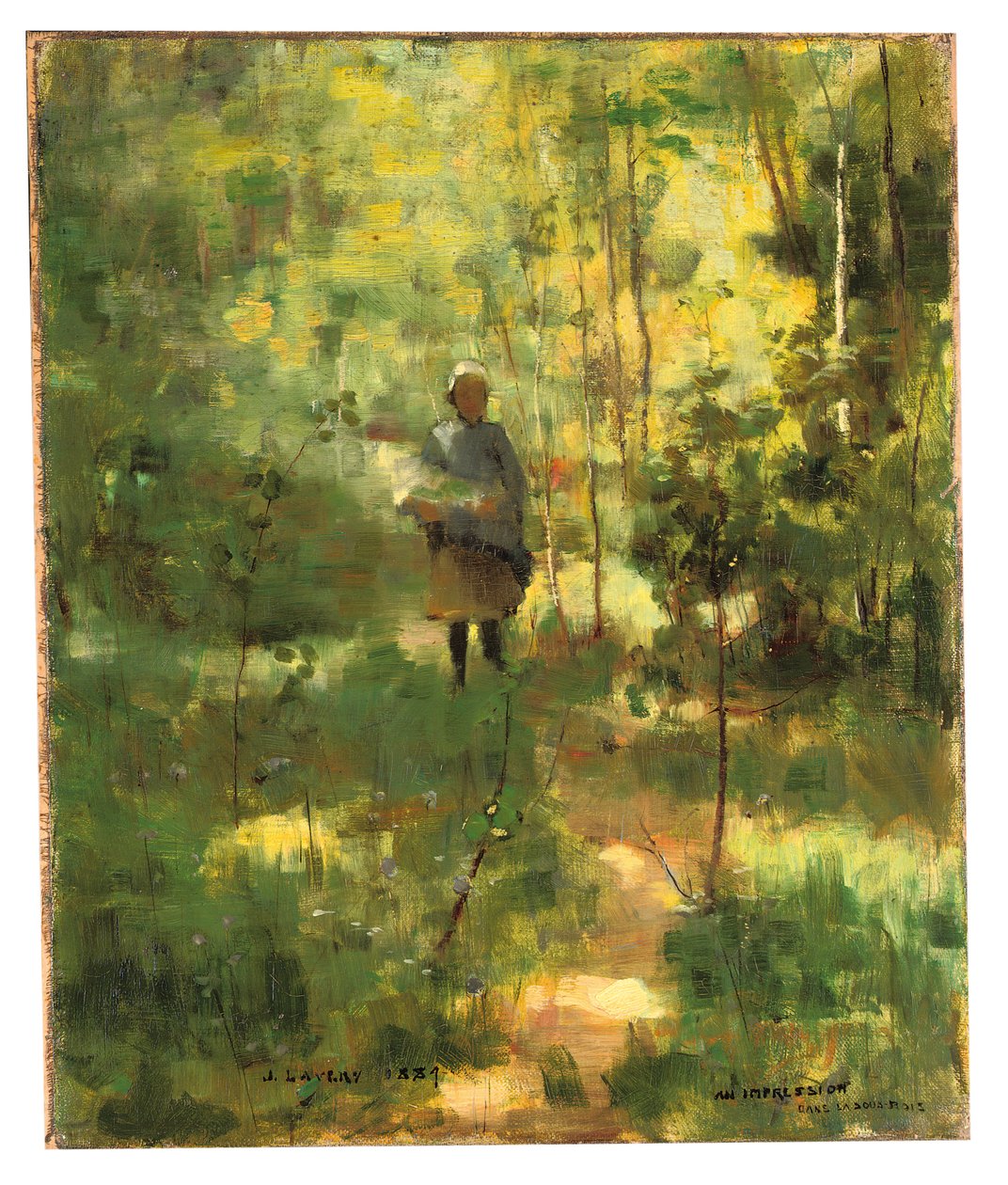 Une impression dans La Sous-Bois - John Lavery