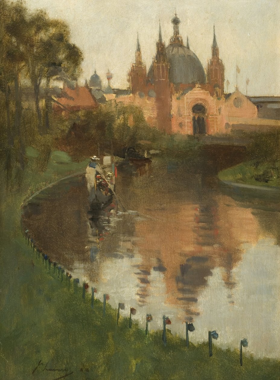 Kelvingrove, vue depuis la rivière, 1888 - John Lavery