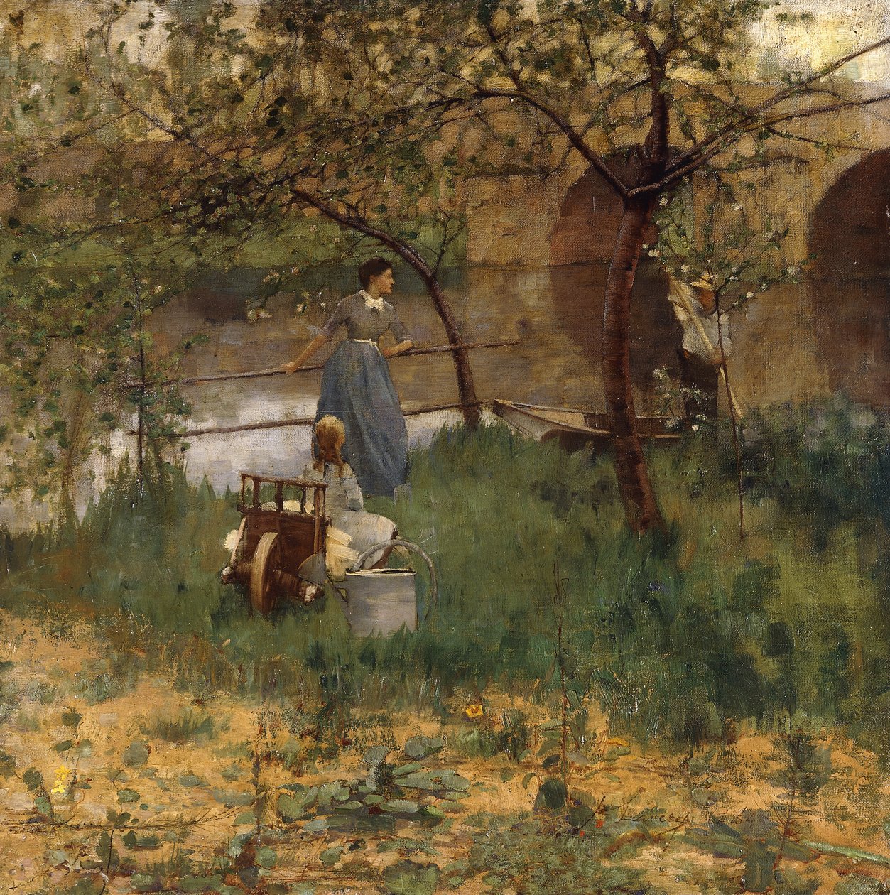 Sur le Loing - John Lavery