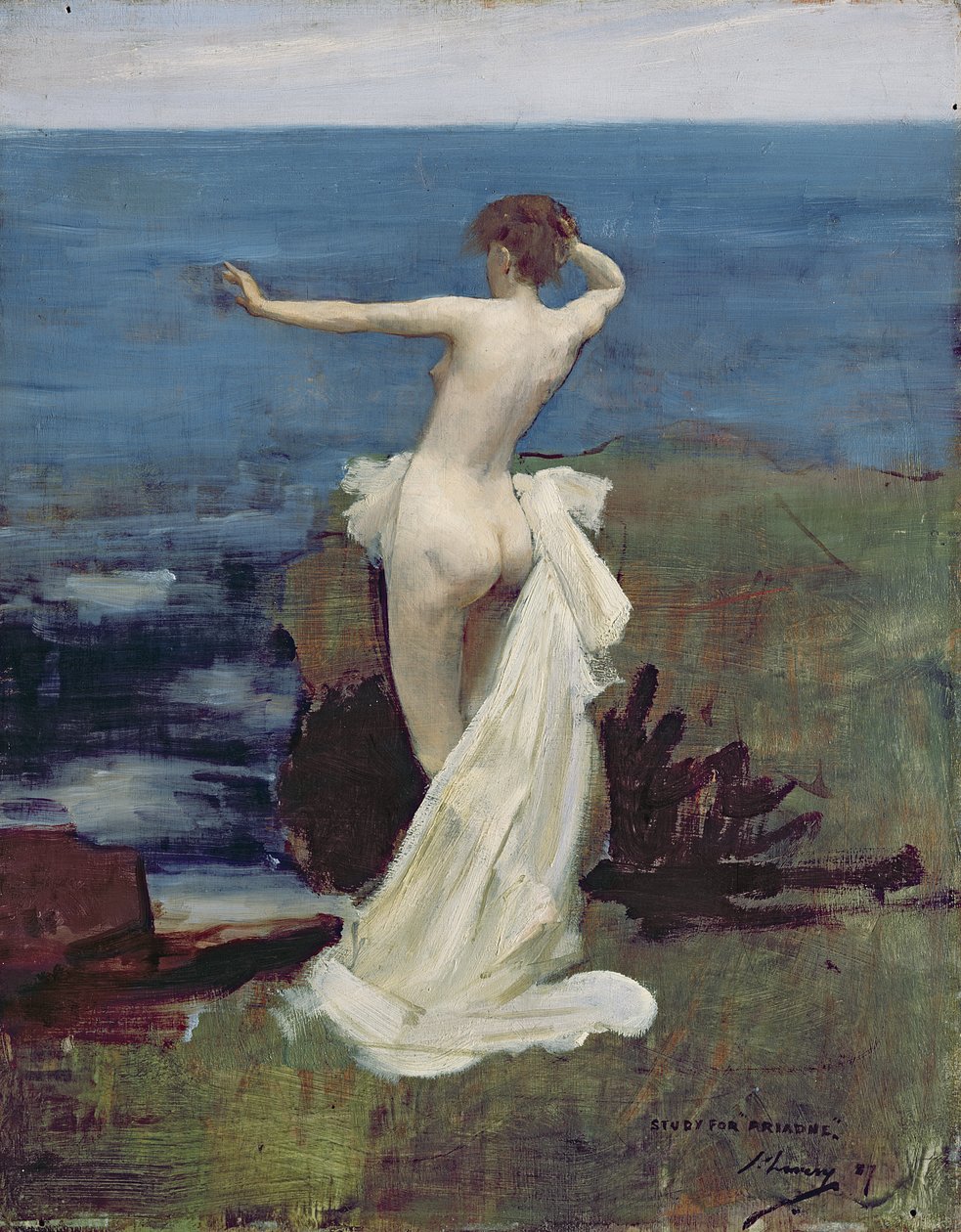 Étude pour Ariane, 1907 - John Lavery