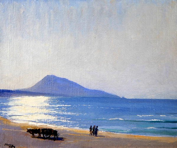 La plage, Tanger - John Lavery