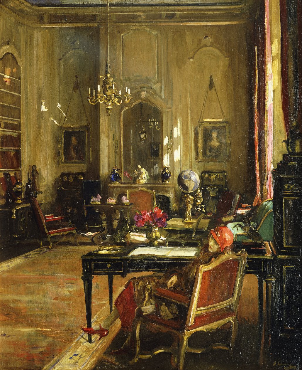 Le Chapeau rouge - John Lavery