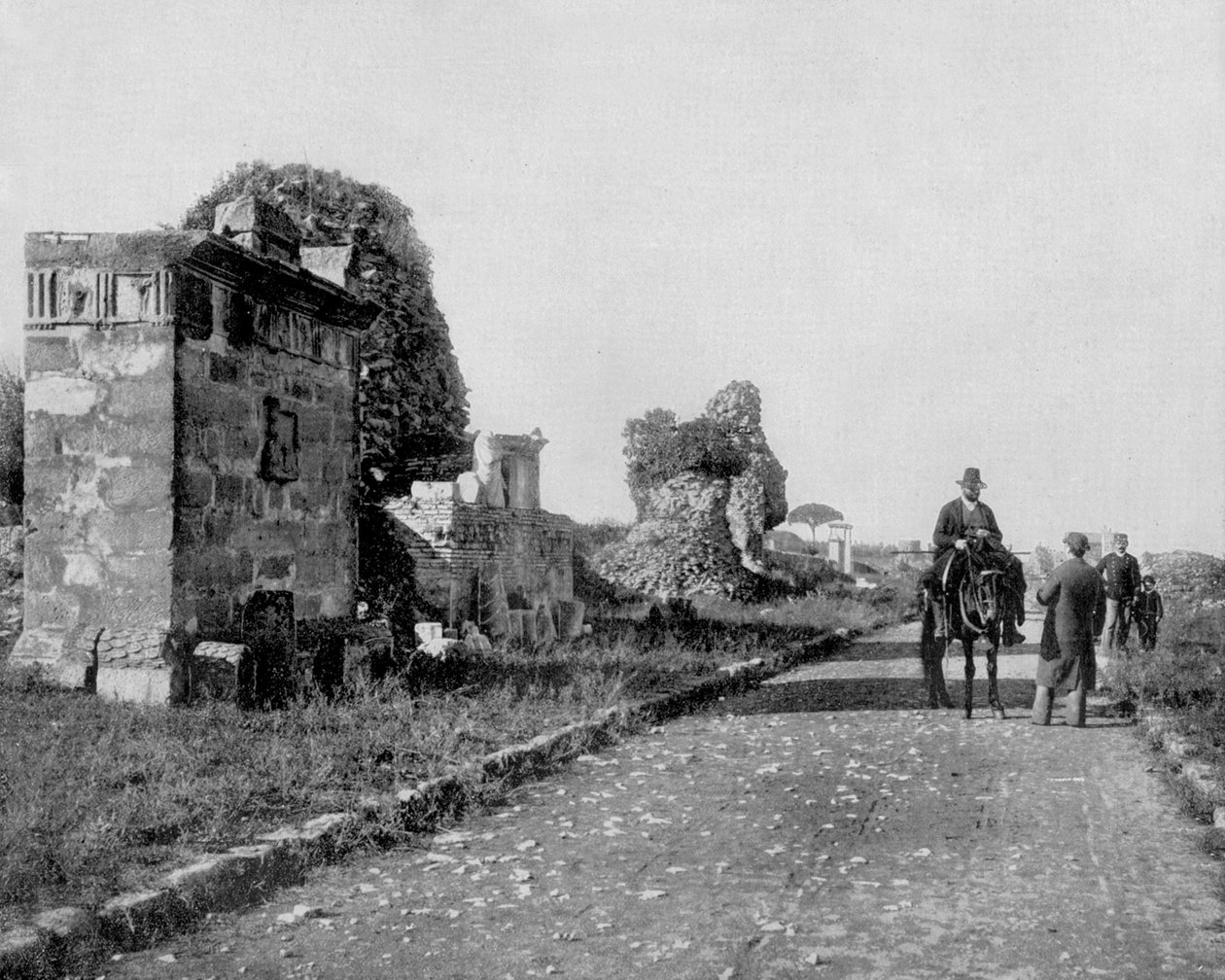 Via Appia à Rome - John Lawson Stoddard