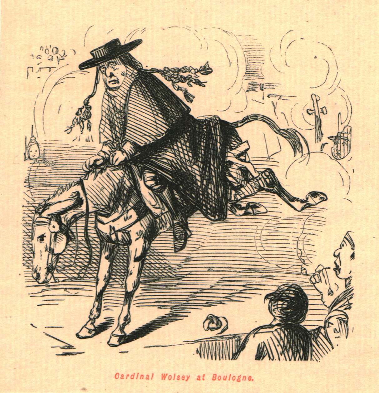 Le cardinal Wolsey à Boulogne, 1897 - John Leech