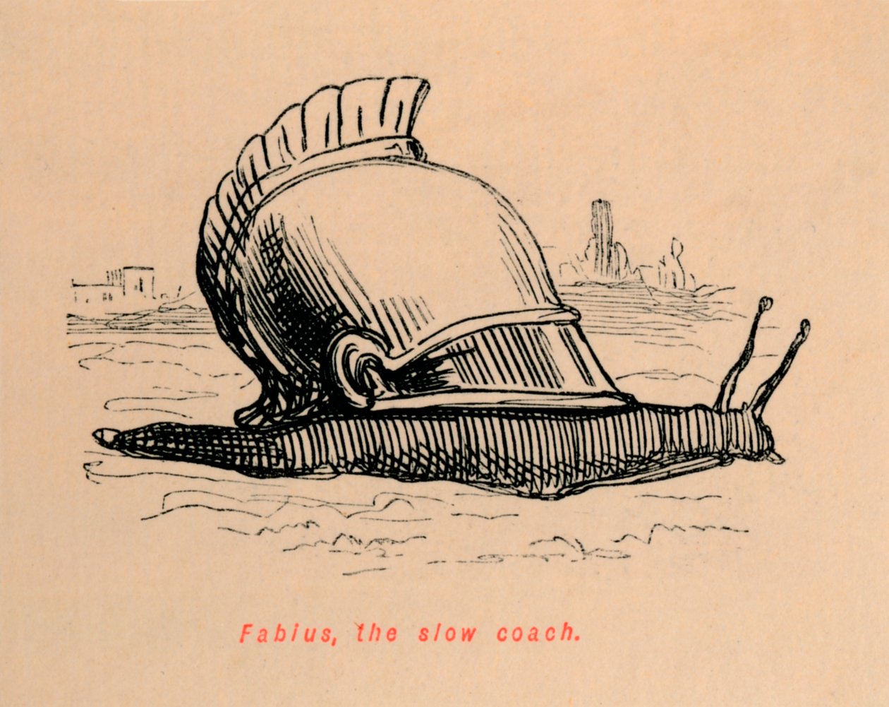 Fabius, le retardataire, 1852 - John Leech