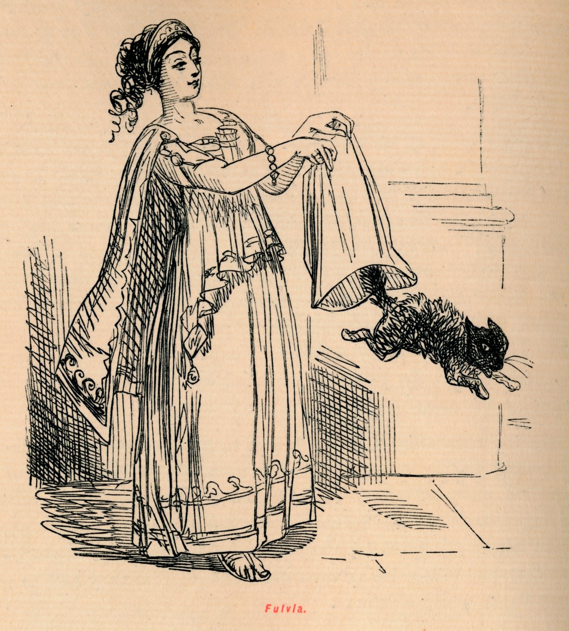 Fulvia, 1852 - John Leech