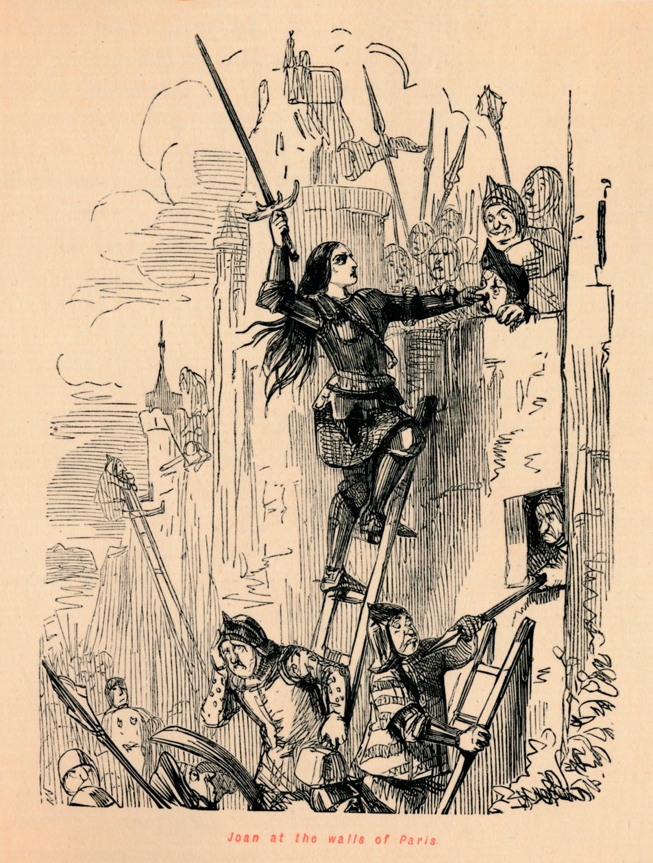 Jeanne aux murs de Paris - John Leech