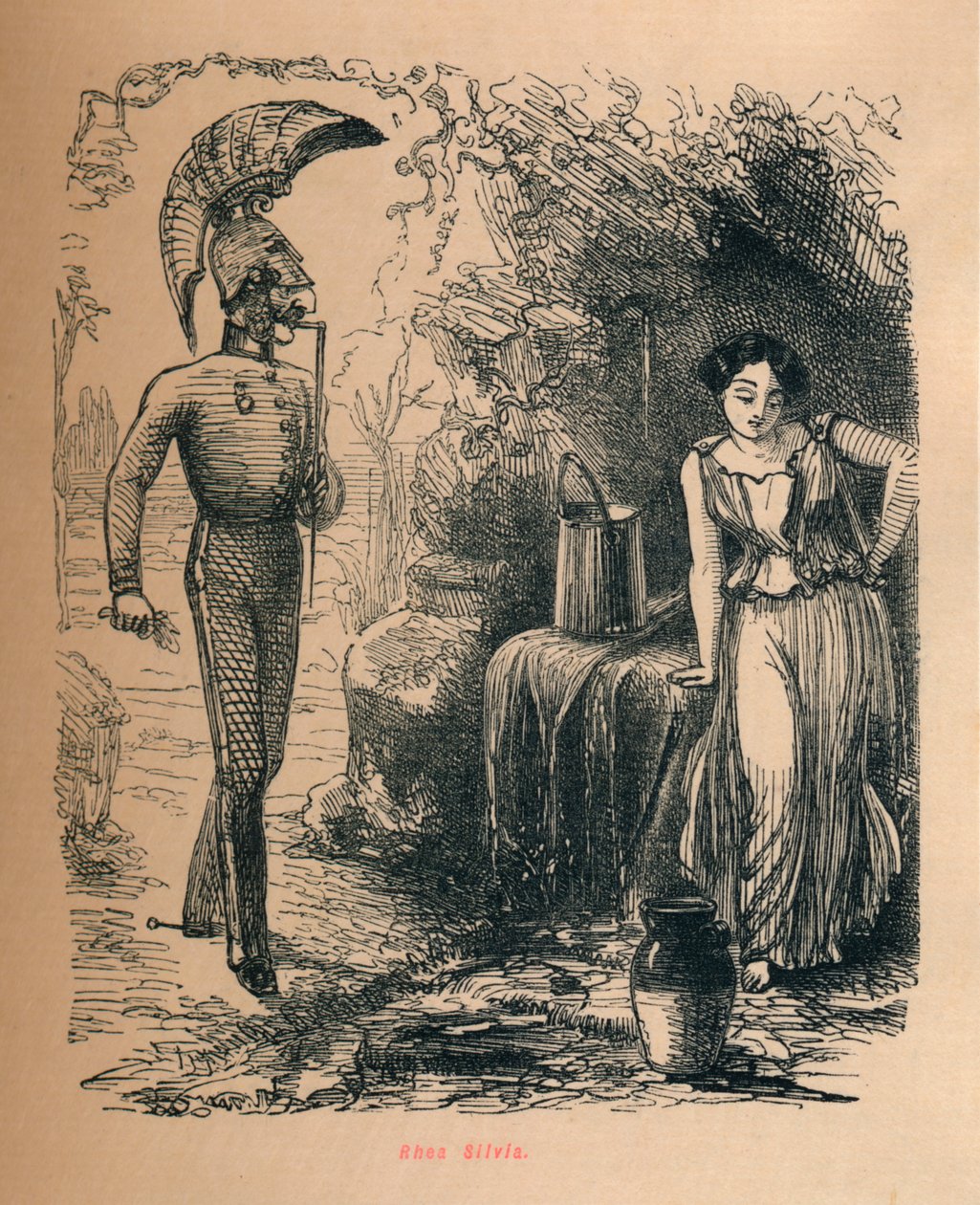 Rhéa Silvia - John Leech