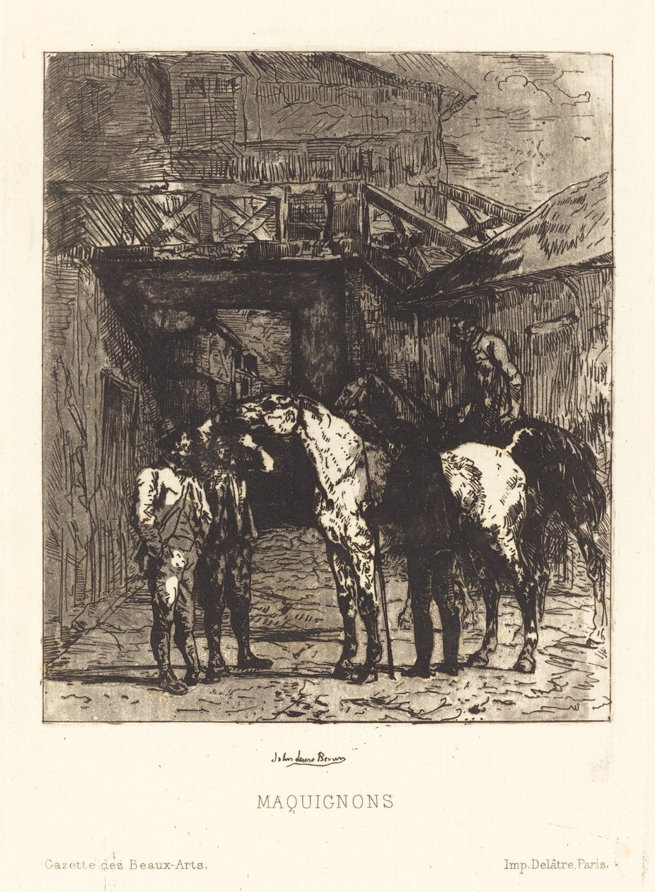 Maquignons - John Lewis Brown