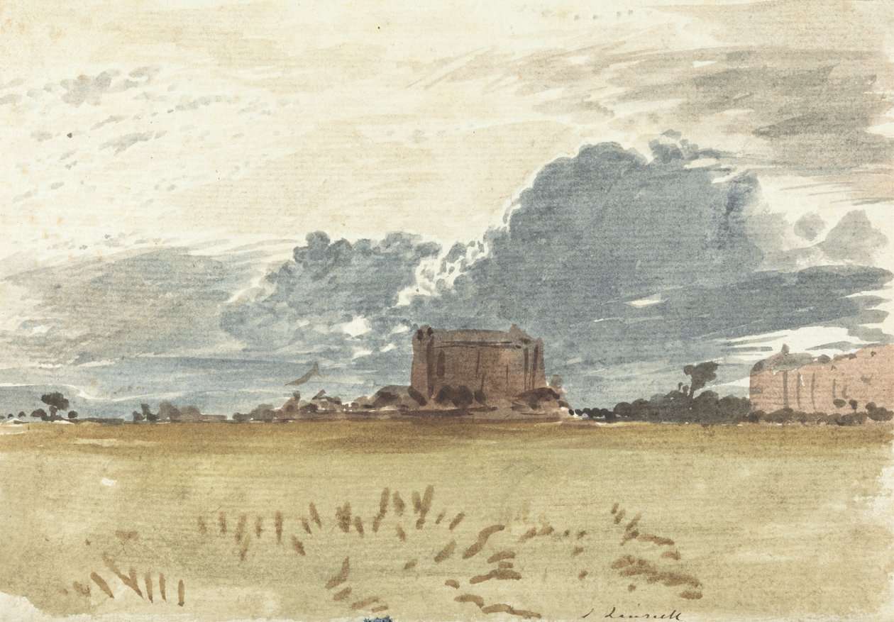 Vue des marais - John Linnell