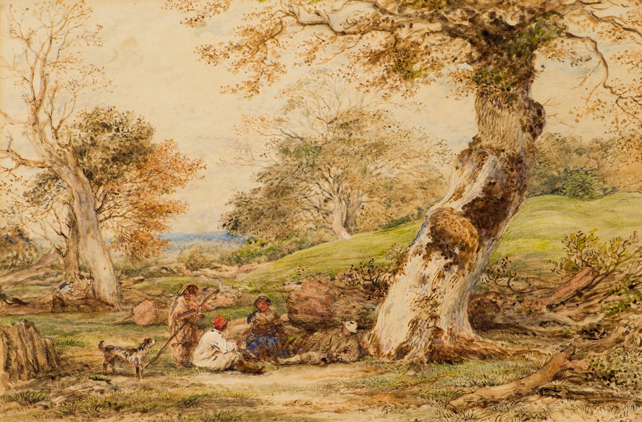 Gitans - John Linnell