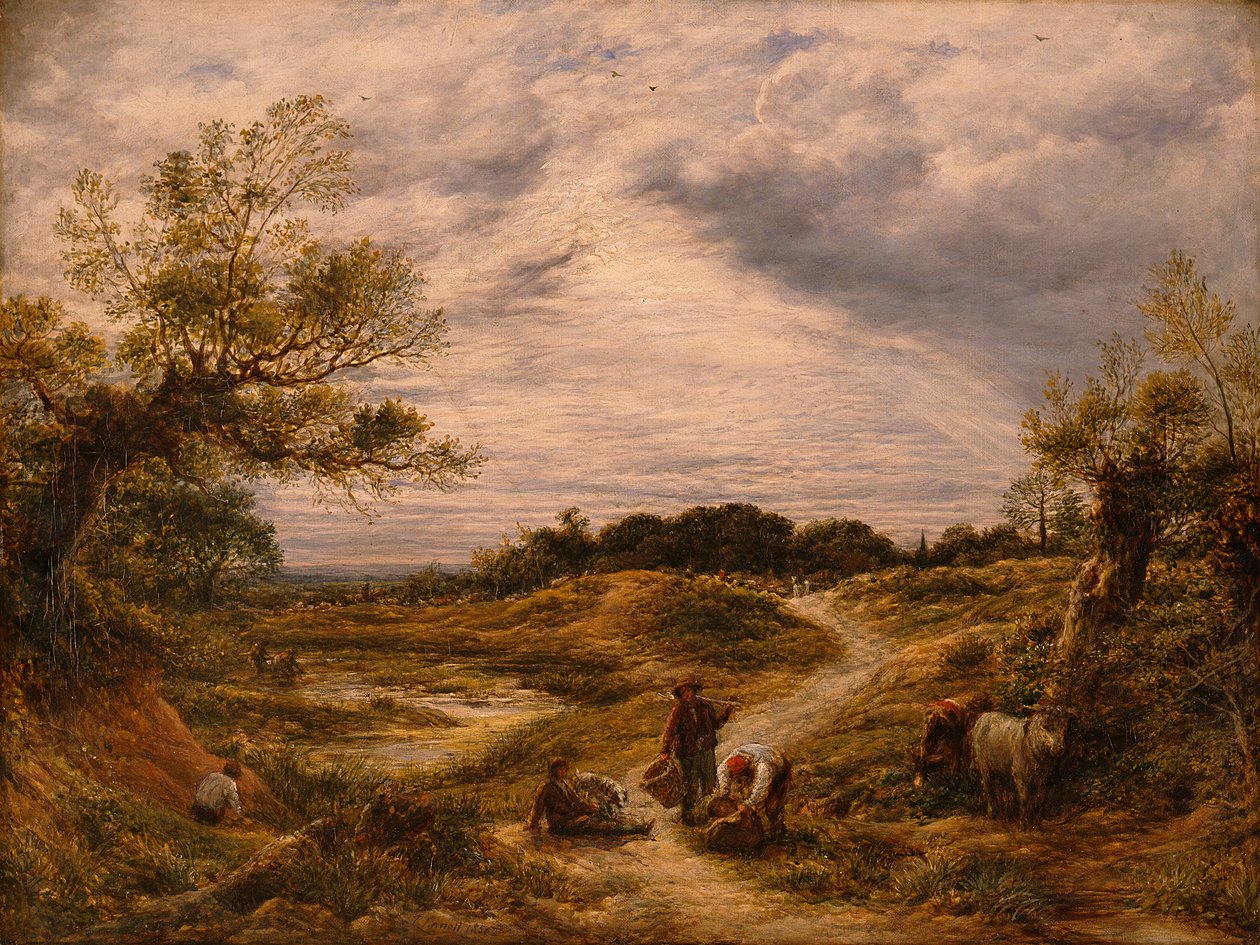 Hampstead Heath, vers 1855-56 - John Linnell