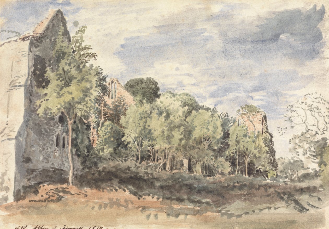 Abbaye de Netley - John Linnell
