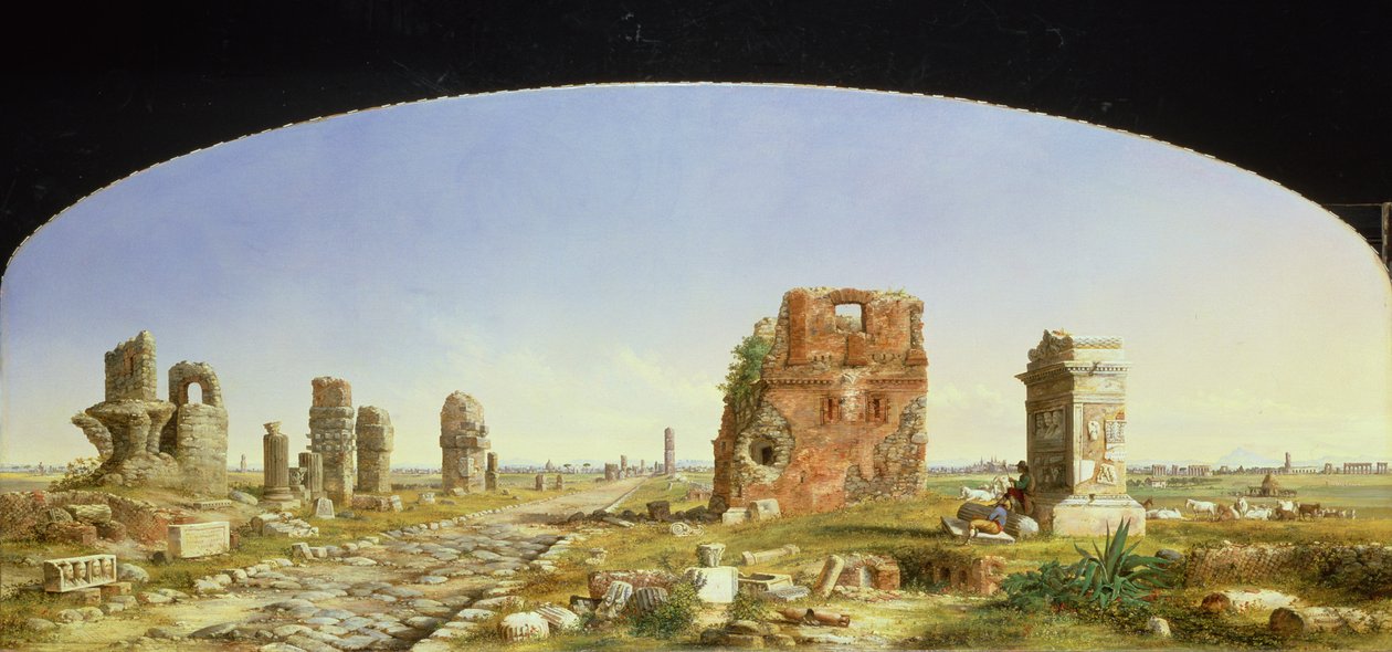 La Voie Appienne, 1869 - John Linton Chapman