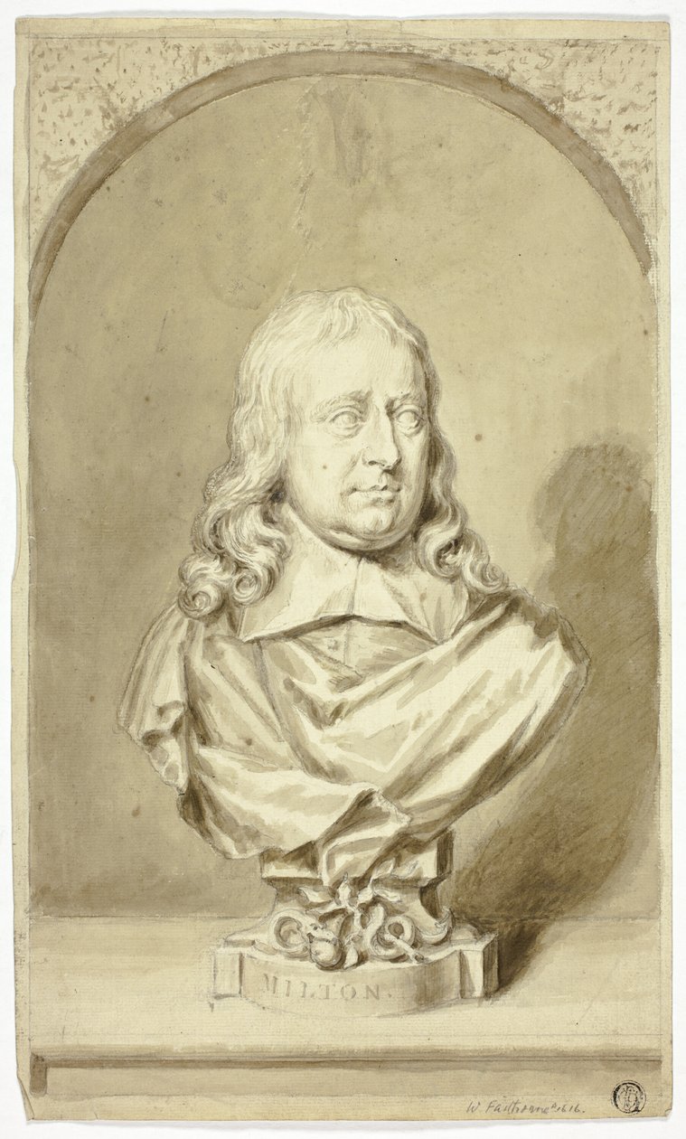 Buste de Milton - John Michael Rysbrack