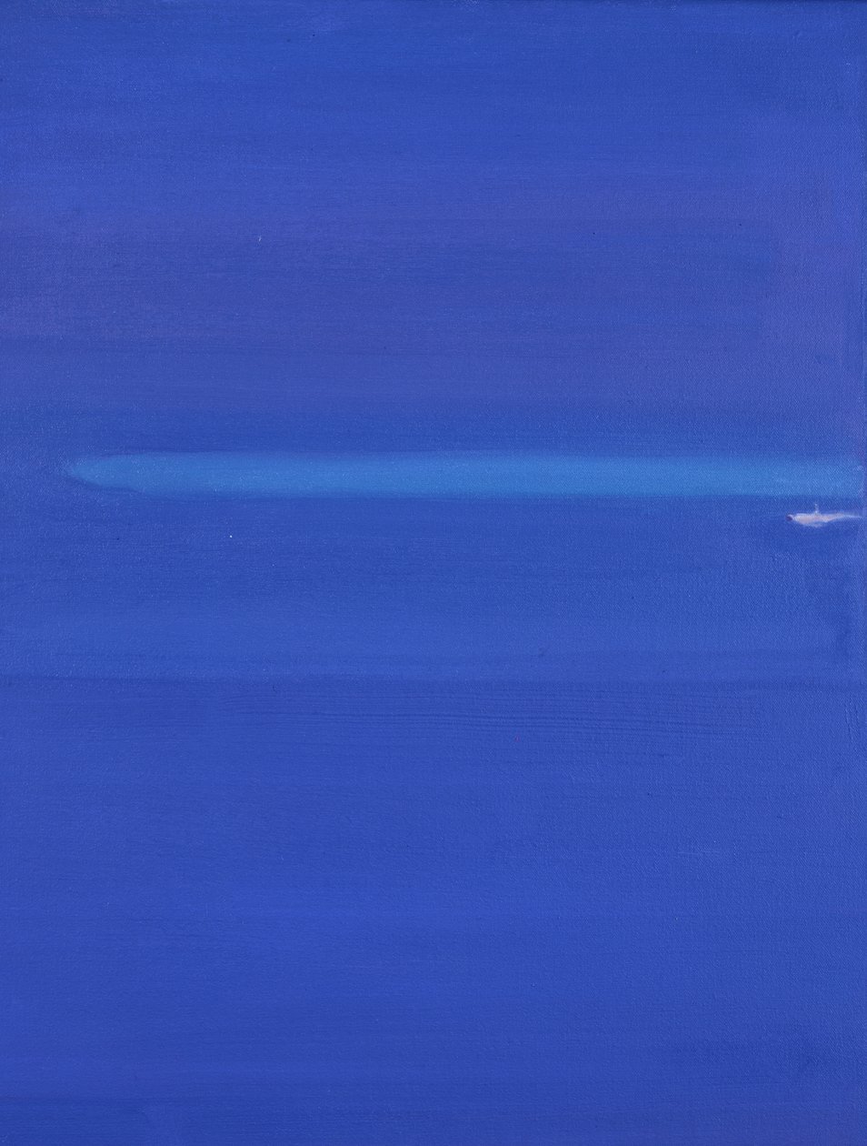 Outremer sur violet, 1999 - John Miller