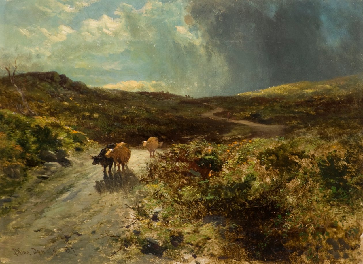La route des troupeaux - John Milne Donald