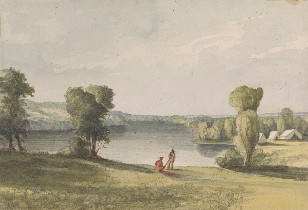 Lac de foudre - John Mix Stanley