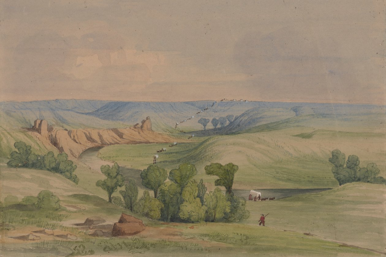 Près de la rivière Mouse - John Mix Stanley