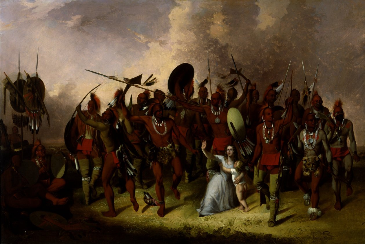 Danse du cuir chevelu Osage - John Mix Stanley