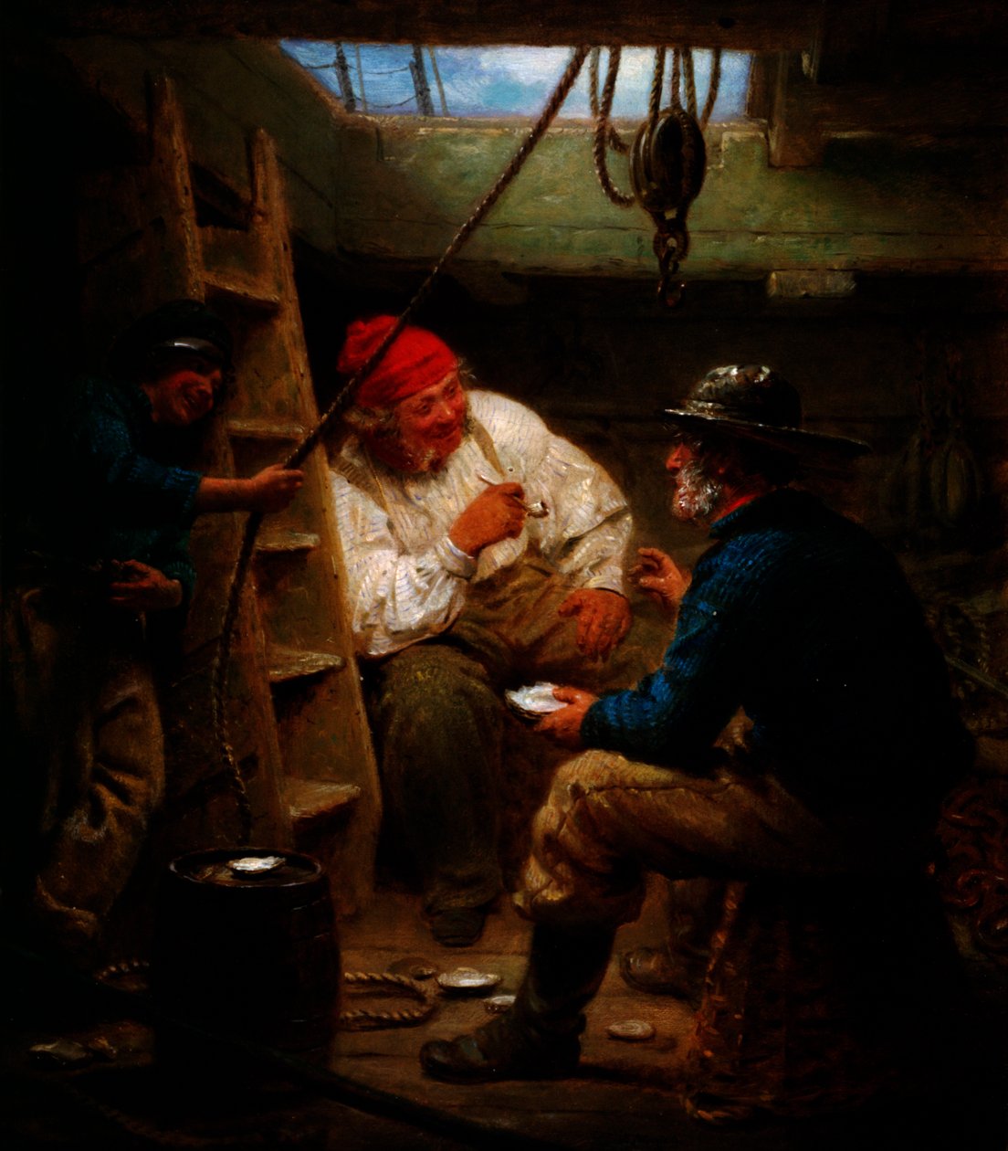 Commérages dans la cale, vers 1843-1886 - John Morgan