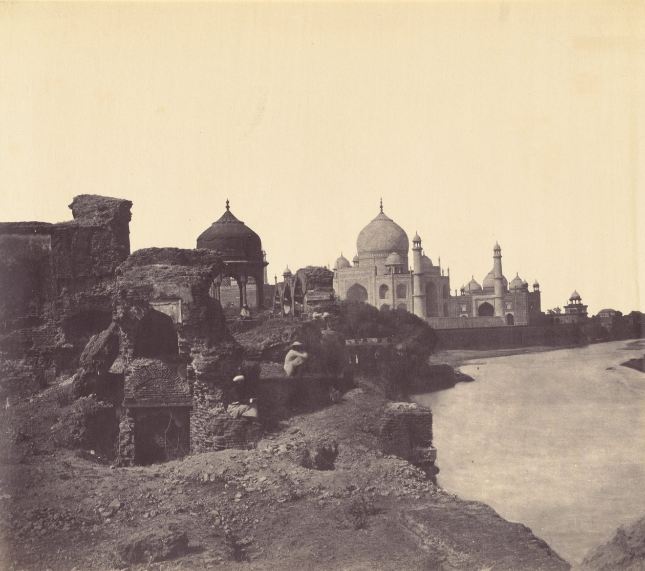 Taj Mahal vu de l