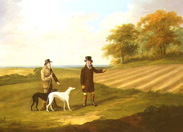 Trouver, une scène de chasse - John Nott Sartorius