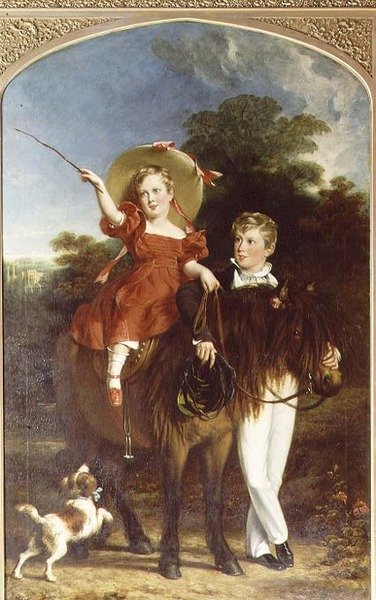 La famille Petre (détail) - John Partridge
