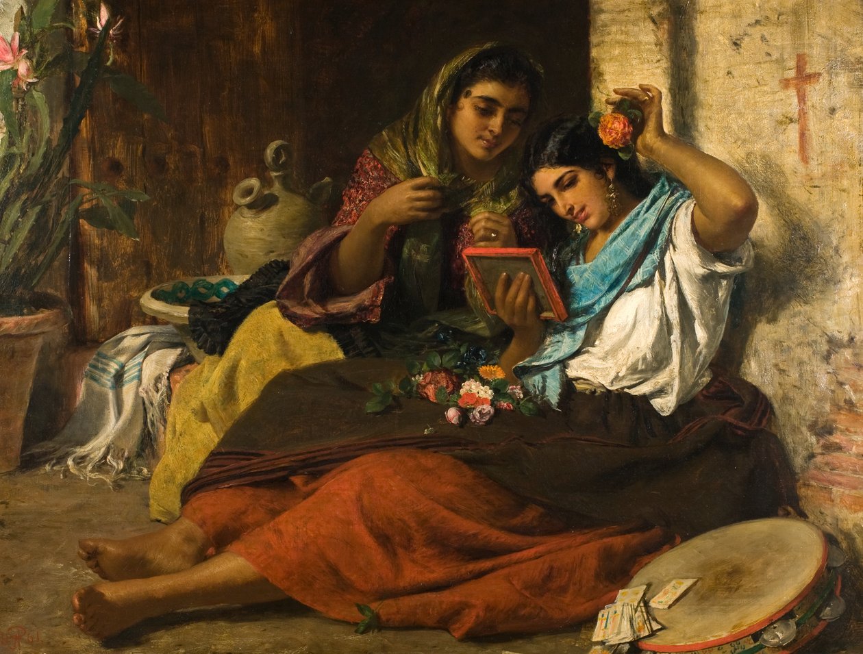 Une rose dans ses cheveux - John Phillip