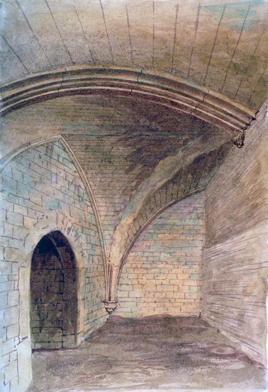 Crypte de Saint-Michel, Aldgate, Londres, 1876 - John Phillipps Emslie