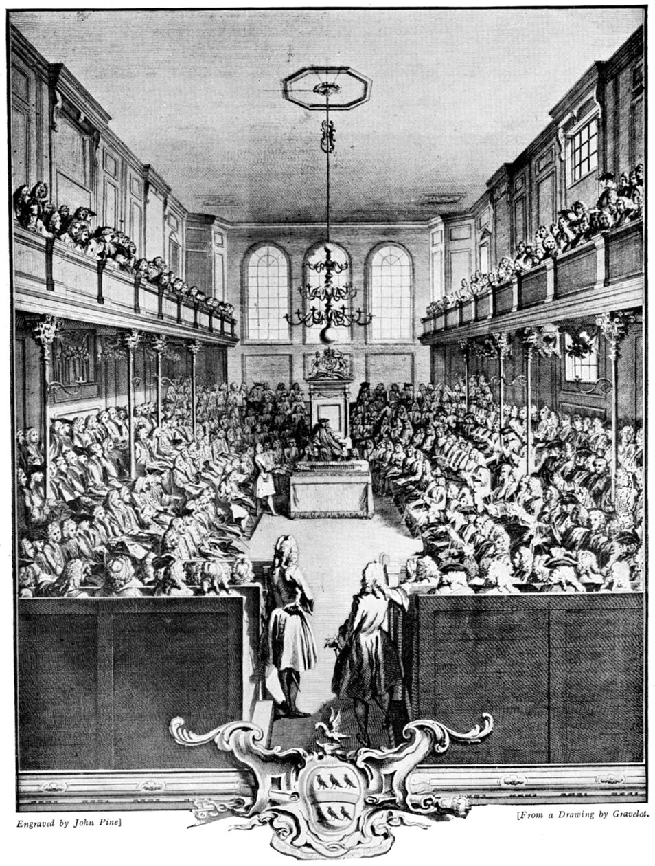 La Chambre des communes, 1742, c. 1920 - John Pine