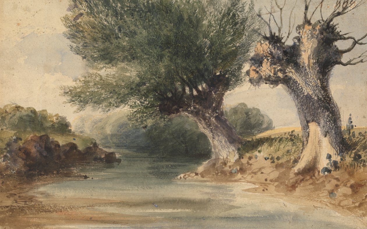Sur la Colne, Middlesex - John Preston Neale