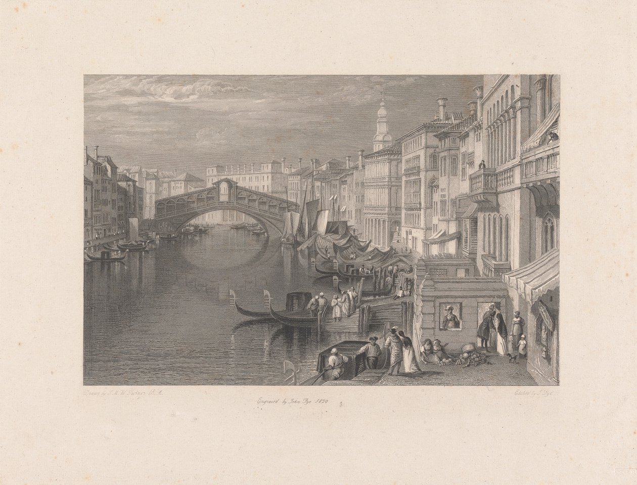 Le Rialto, Venise - John Pye