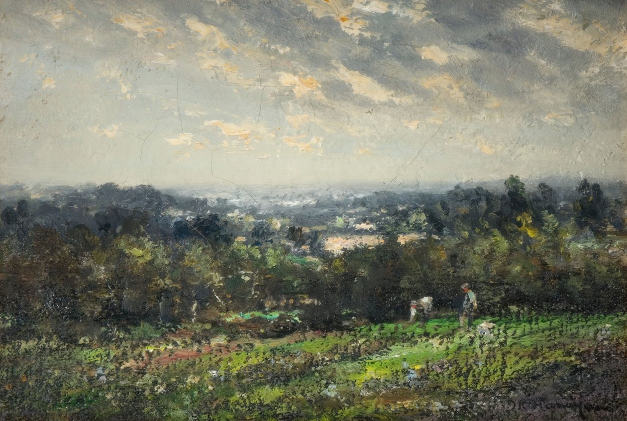 Paysage avec vue lointaine, 1930 - John Rabone Harvey