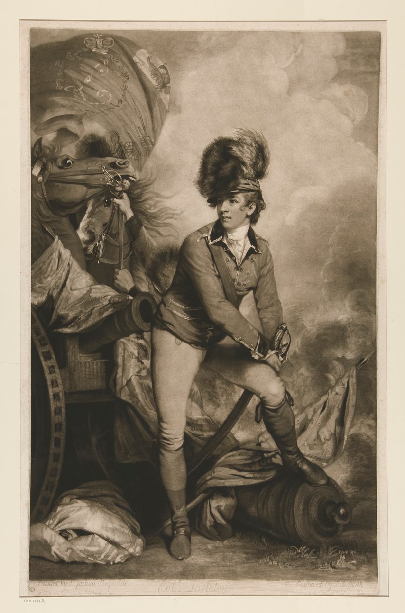 Col. Tarleton (Sir Bennastre Tarleton, 1754-1883) - John Raphael Smith