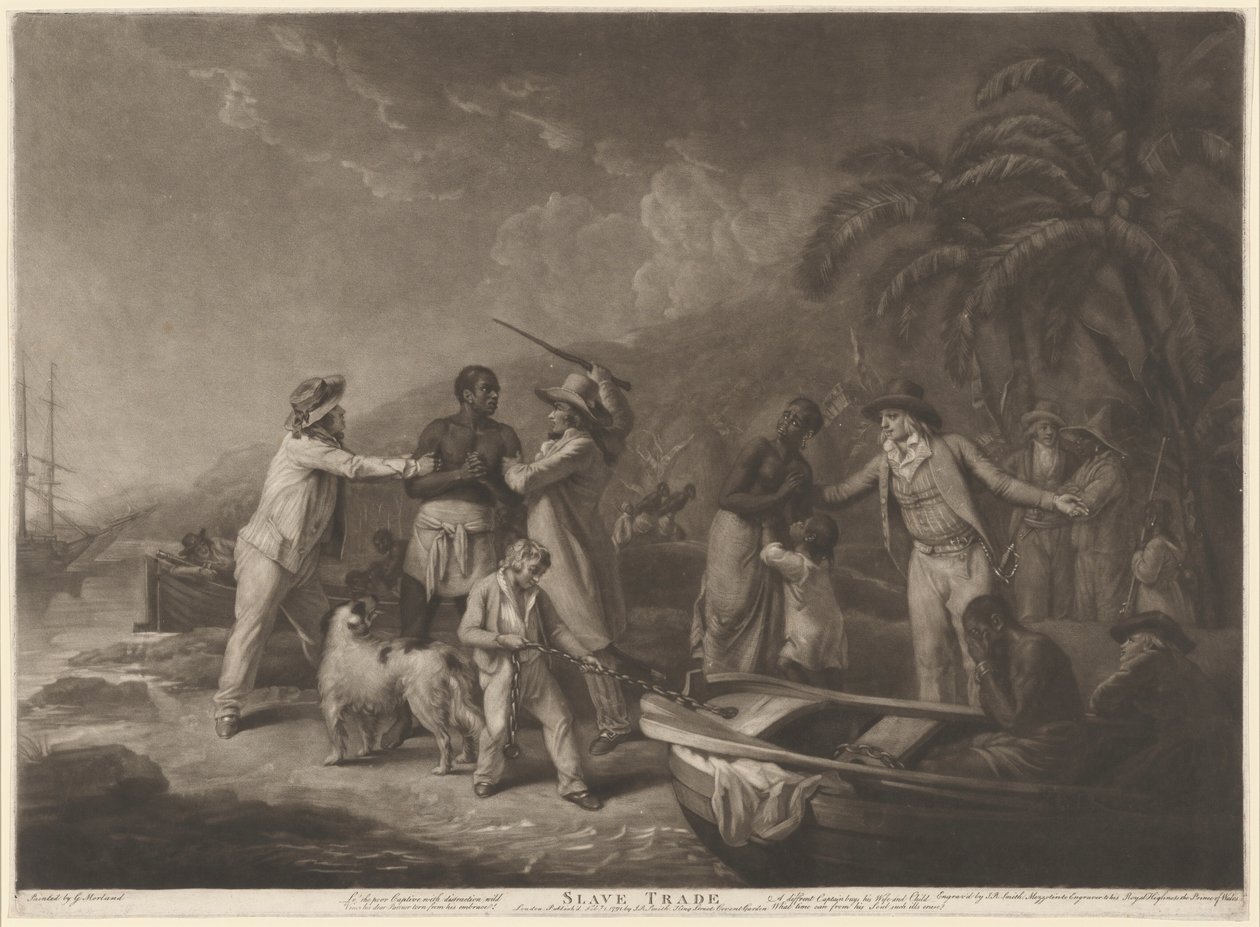 Commerce des esclaves, 1791 - John Raphael Smith