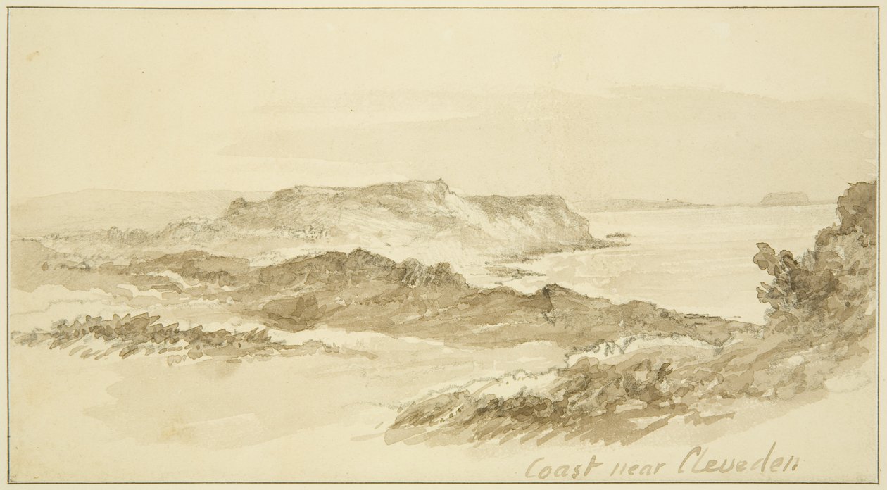 Côte près de Clevedon - John Reverend Eden