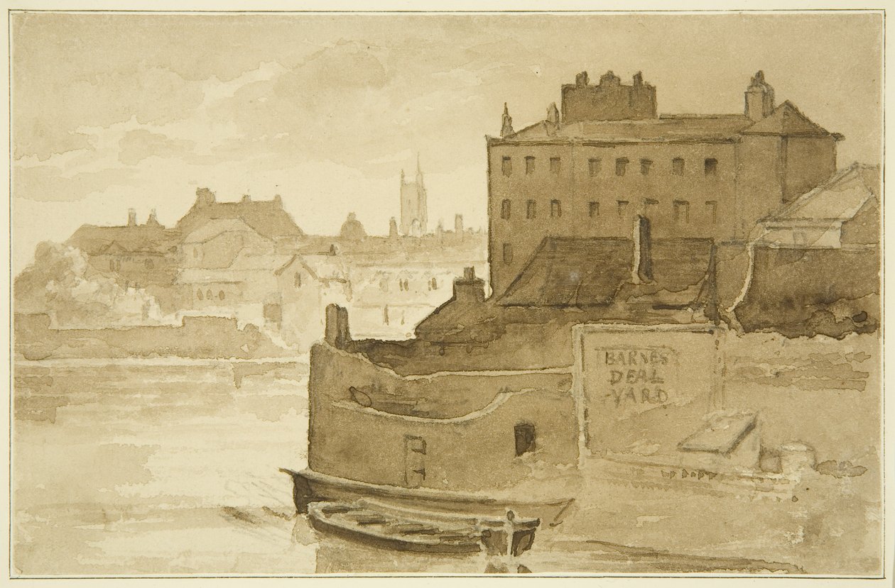 Port flottant, à Counterslip - John Reverend Eden